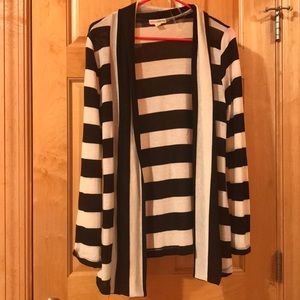 Striped cardigan